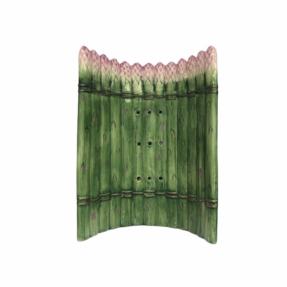 Vintage The Haldon Group Asparagus Serving Plate Tray EUC - Picture 2 of 5